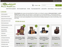 Tablet Screenshot of picnic-basket.com